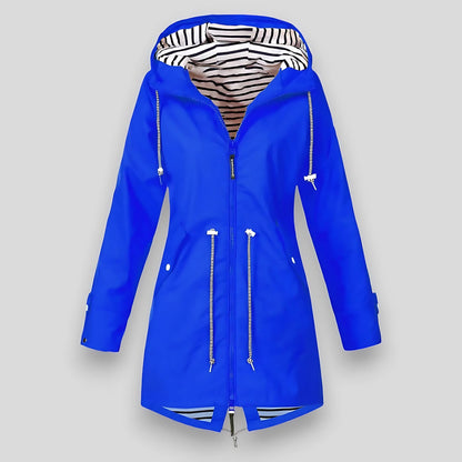 Marin | Waterproof Hooded Longline Anorak Rain Coat