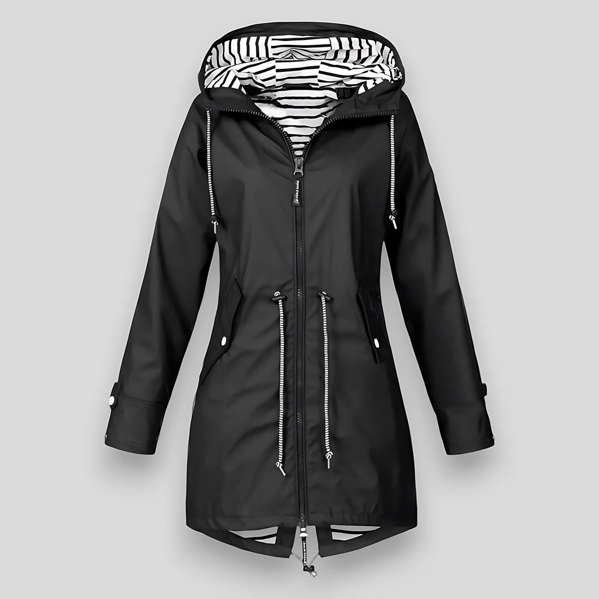 Marin | Waterproof Hooded Longline Anorak Rain Coat