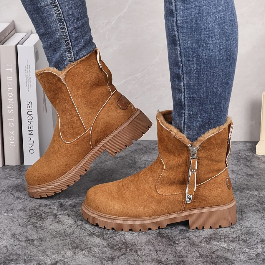 Rafferty | Winter Fur Lined Suede Ankle Boots