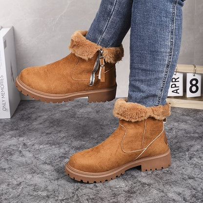 Rafferty | Winter Fur Lined Suede Ankle Boots