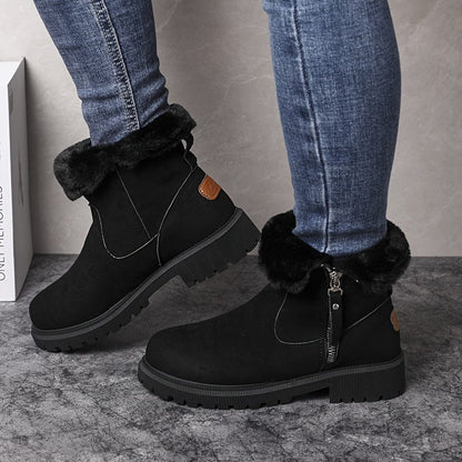Rafferty | Winter Fur Lined Suede Ankle Boots