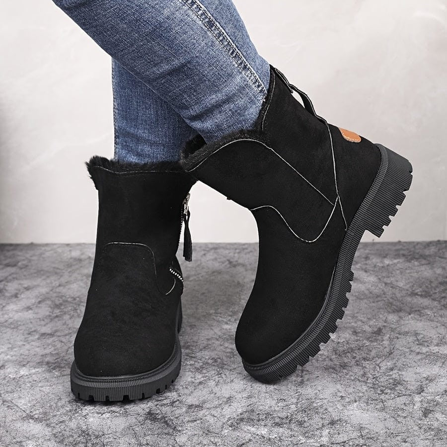 Rafferty | Winter Fur Lined Suede Ankle Boots