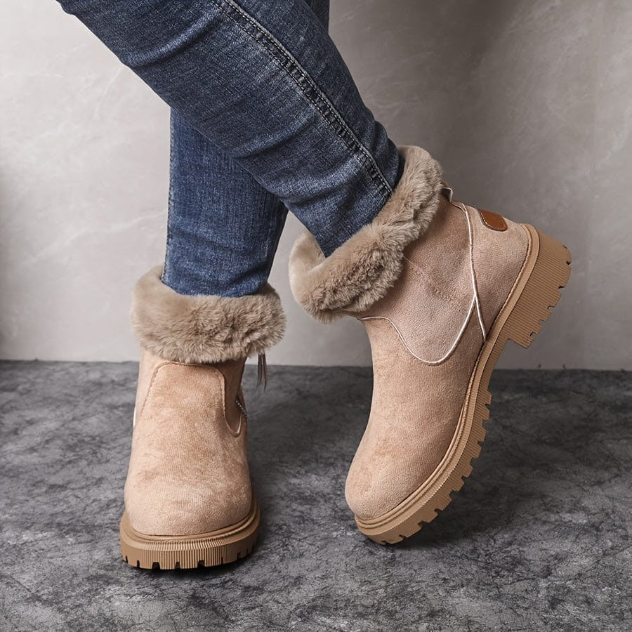 Rafferty | Winter Fur Lined Suede Ankle Boots
