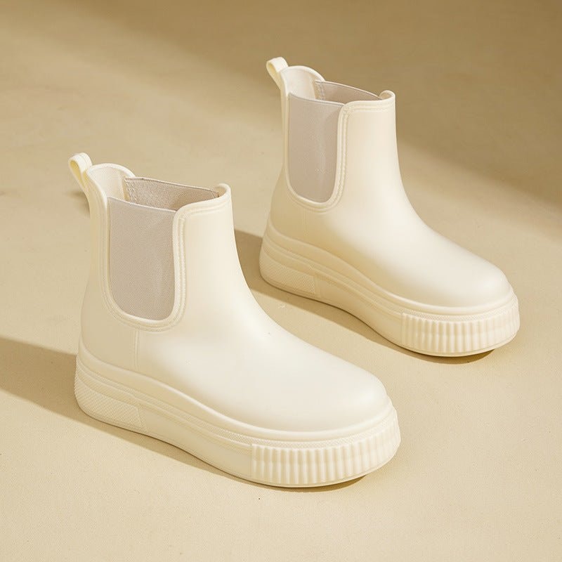 Sylvie | Waterproof Chelsea Platform Ankle Snow Boots