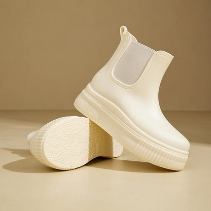 Sylvie | Waterproof Chelsea Platform Ankle Snow Boots