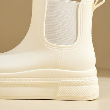 Sylvie | Waterproof Chelsea Platform Ankle Snow Boots