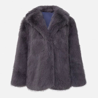 Rowena | Oversized Fluffy Teddy Jacket