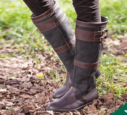 Bramble | Waterproof Knee-High Leather Country Boots