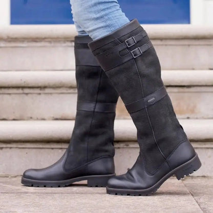 Bramble | Waterproof Knee-High Leather Country Boots
