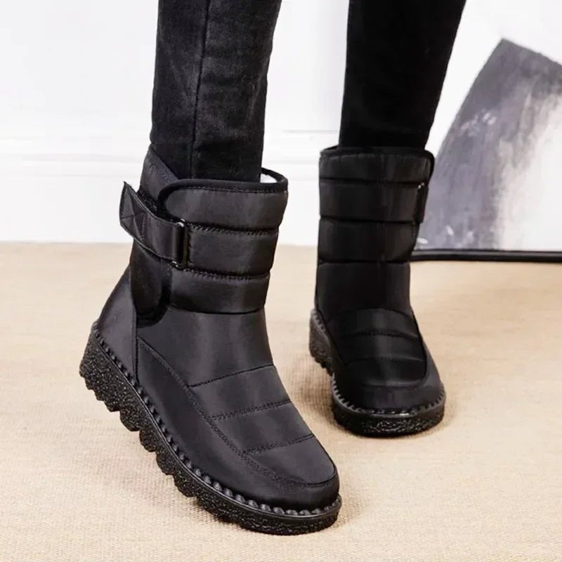 Hester | Waterproof Quilted Ankle Snow Boots