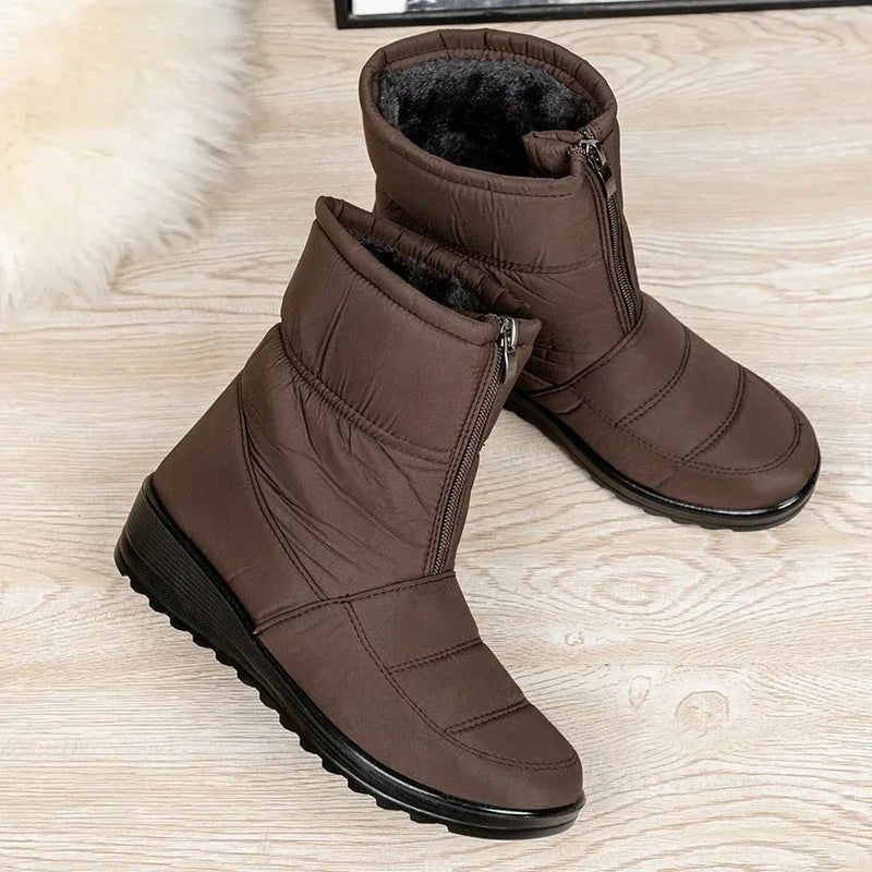 Hester | Waterproof Quilted Ankle Snow Boots