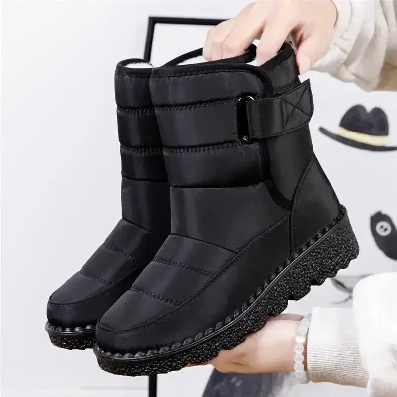 Hester | Waterproof Quilted Ankle Snow Boots