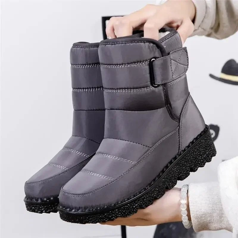 Hester | Waterproof Quilted Ankle Snow Boots