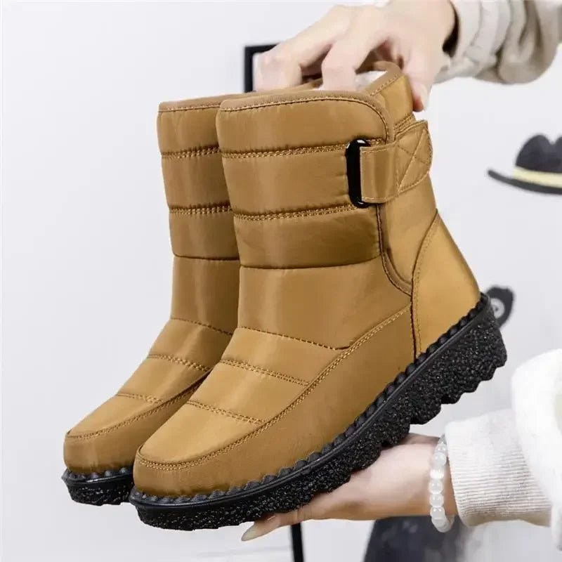 Hester | Waterproof Quilted Ankle Snow Boots