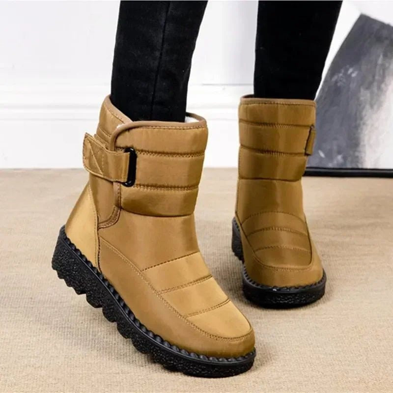 Hester | Waterproof Quilted Ankle Snow Boots